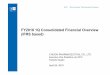 FY2018 1Q Consolidated Financial Overview (IFRS based)