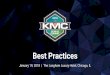 Best Practices - KMC Controls