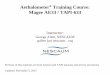 Aethalometer Training Course: Magee AE33 / TAPI-633