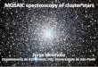 MOSAIC spectroscopy of cluster stars - astro.iag.usp.br