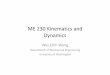 ME 230 Kinematics and Dynamics - courses.washington.edu