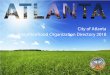 City of Atlanta Neighborhood Organization Directory 2018