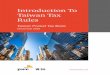 Introduction To Taiwan Tax Rules - PwC