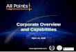 Corporate Overview and Capabilities - NASA