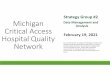 Strategy Group #2 Michigan Management Analysis Critical Access