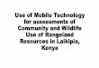 Use of Mobile Technology for assessments of Community …