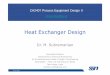 Heat Exchanger Design - msubbu.in