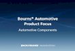Bourns® Automotive Product Focus