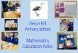 Heron Hill Primary School Mathematics Calculation Policy