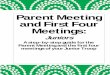 First Four Meetings – Juniors - Girl Scouts of the USA