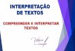 INTERPRETAÇÃO DE TEXTOS - forumturbo.org
