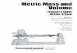 Metric Mass and Volume Guide - Infobase