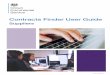 Contracts Finder User Guide - Trinity House
