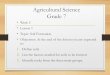 Agricultural Science Grade 7 - education.gov.gy