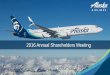 2016 Annual Shareholders Meeting - Alaska Air Group Inc