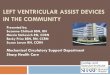 Left Ventricular Assist Devices in the Community