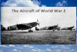The Aircraft of World War 2 - Garden Suburb Junior 