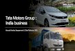 Tata Motors Group : India business