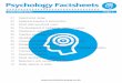 Psychology Factsheets - Curriculum Press
