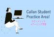 Callan Student Practice Area!
