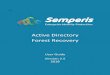 Active Directory Forest Recovery - Semperis