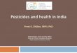 Pesticides and health in India