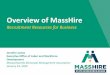 Overview of MassHire