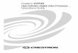Operations Guide: DVPHD - Crestron Electronics