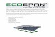 Fabricated at Vulcraft plants throughout the U.S., Ecospan 