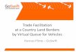 TradeFacilitation at a Country Land Borders by Virtual 