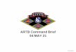 ARTB Command Brief 04 MAY 21 - United States Army