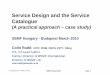 Service Design and the Service Catalog eCatalogue