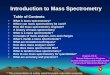 Introduction to Mass Spectrometry Simplified