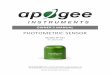 PHOTOMETRIC SENSOR - Apogee Instruments