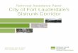 Technical Assistance Panel: City of Fort Lauderdale’s 