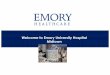Welcome to Emory University Hospital Midtown