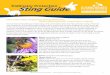 Pollinator Protection Sting Guide