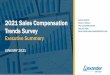 2021 Sales Compensation Trends Survey