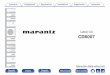 Lettori CD - manuals.marantz.com