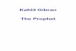Kahlil Gibran The Prophet - dormajean.files.wordpress.com