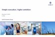 Simple execution, higher ambition - Zurich Insurance