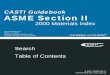 CASTI Guidebook ASME Section II