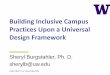 Building Inclusive Campus Practices Upon a Universal 