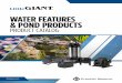 WATER FEATURES & POND PRODUCTS