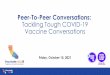 COVID-19 Vaccine Training: Tackling Tough Conversations