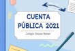 CUENTA 2005 – 2021 PROGRESO 324 PEÑAFLOR Colegio …
