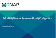 5G NRM (Network Resource Model) Configuration