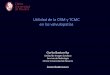 Utilidad de la CRM y TCMC en las valvulopatías