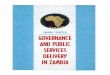Governance and Public Services Delivery
