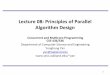 Lecture 08: Principles of Parallel Algorithm Design